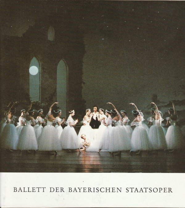 Programmheft Ballett der Bayerischen Staatsoper 1987