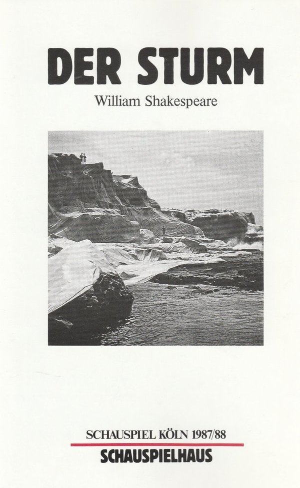 Programmheft William Shakespeare DER STURM Schauspiel Köln 1988