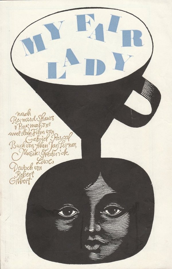 Programmheft Frederick Loewe MY FAIR LADY Metropol-Theater 1966