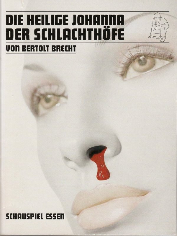 Programmheft Brecht DIE HEILIGE JOHANNA DER SCHLACHTHÖFE Grillo Theater 2008