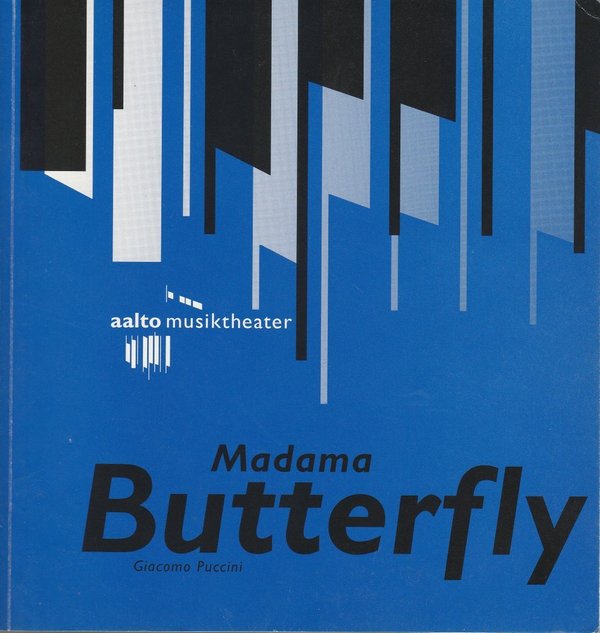 Programmheft Giacomo Puccini MADAMA BUTTERFLY Aalto Musiktheater 1993