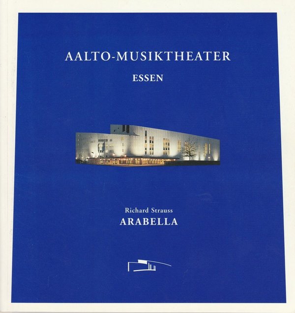 Programmheft Richard Strauss ARABELLA Aalto Musiktheater 1997