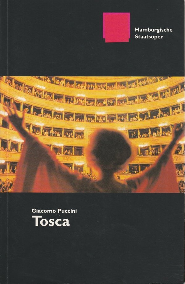 Programmheft Giacomo Puccini TOSCA Hamburgische Staatsoper 2000