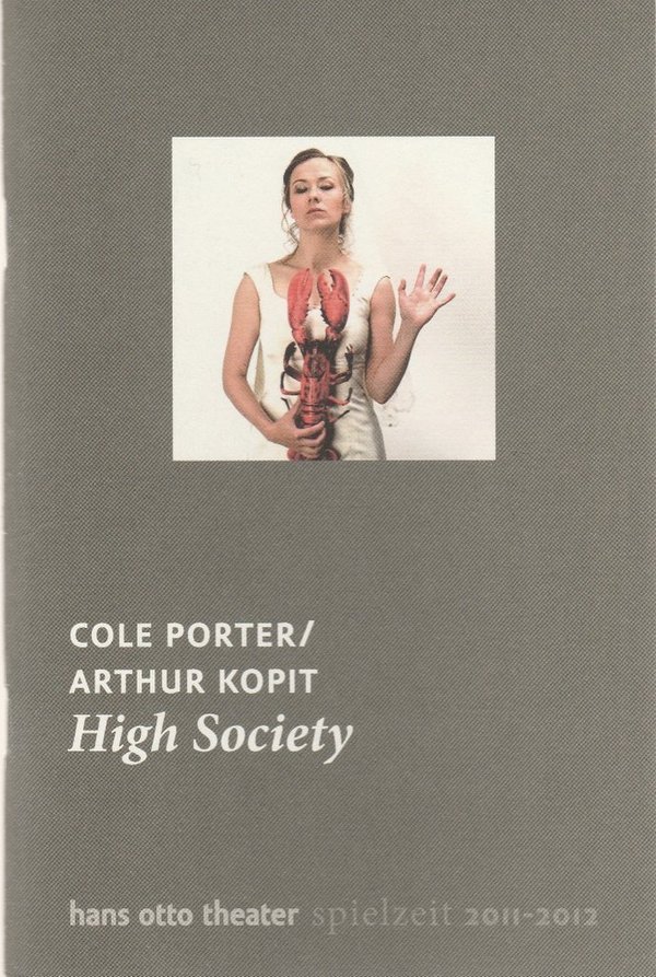 Programmheft Porter / Kopit HIGH SOCIETY Hans Otto Theater Potsdam 2011