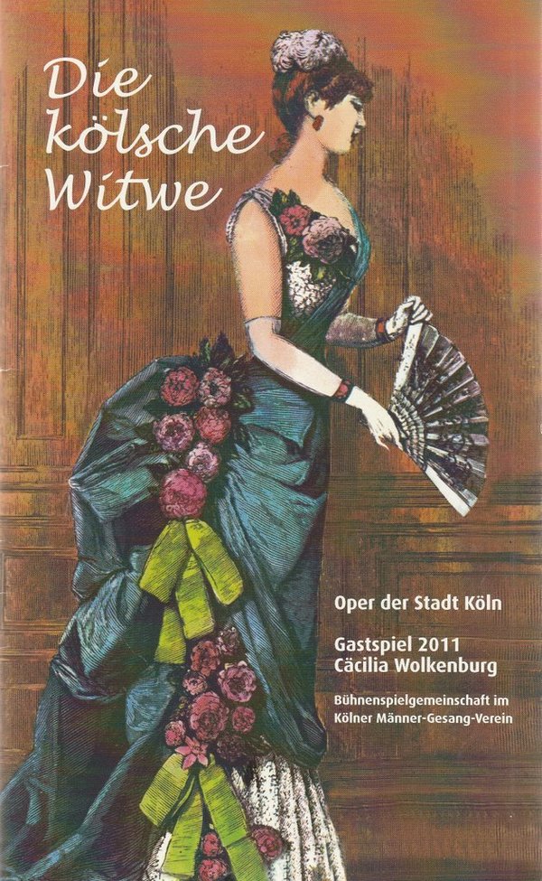Programmheft Kalle Kubik DIE KÖLSCHE WITWE  Oper der Stadt Köln 2011