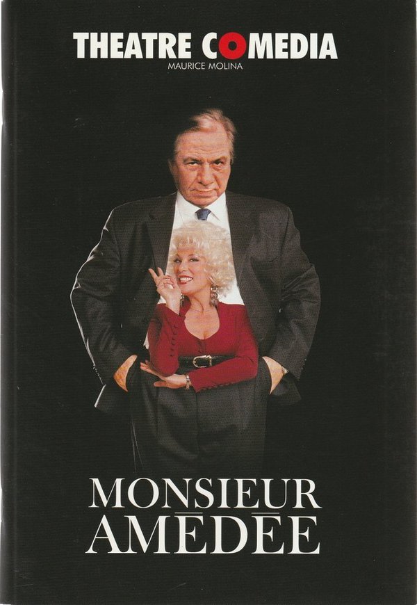 Programmheft Alain Reynaud-Fourton MONSIEUR AMEDEE Theatre Comedia 1999 N0107