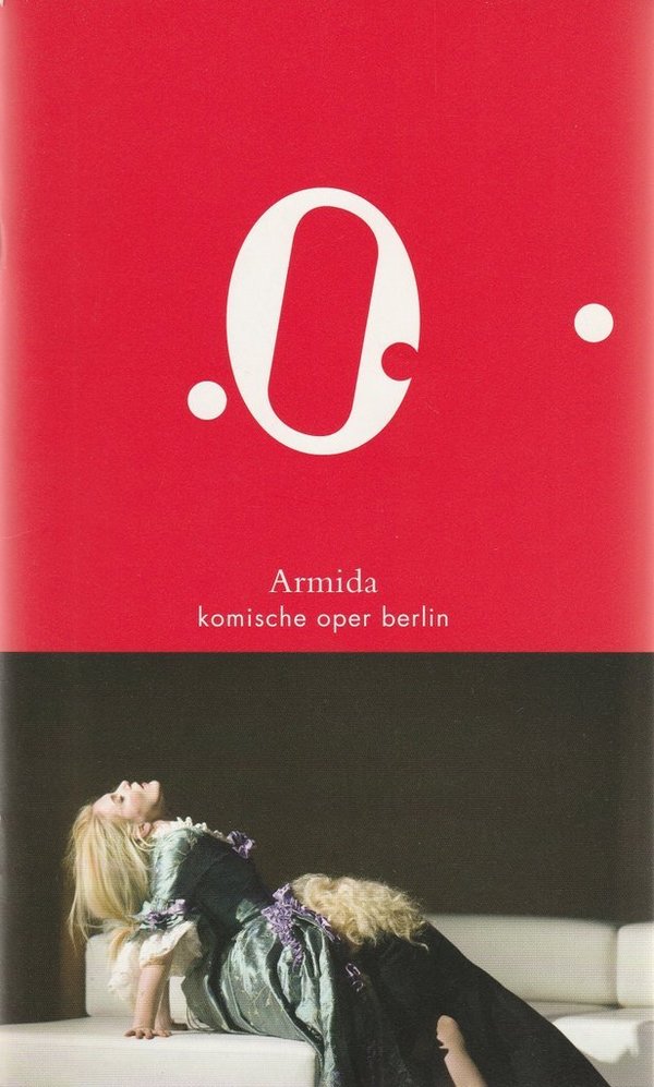 Programmheft Christoph Willibald Gluck ARMIDA Komische Oper Berlin 2009 N0107