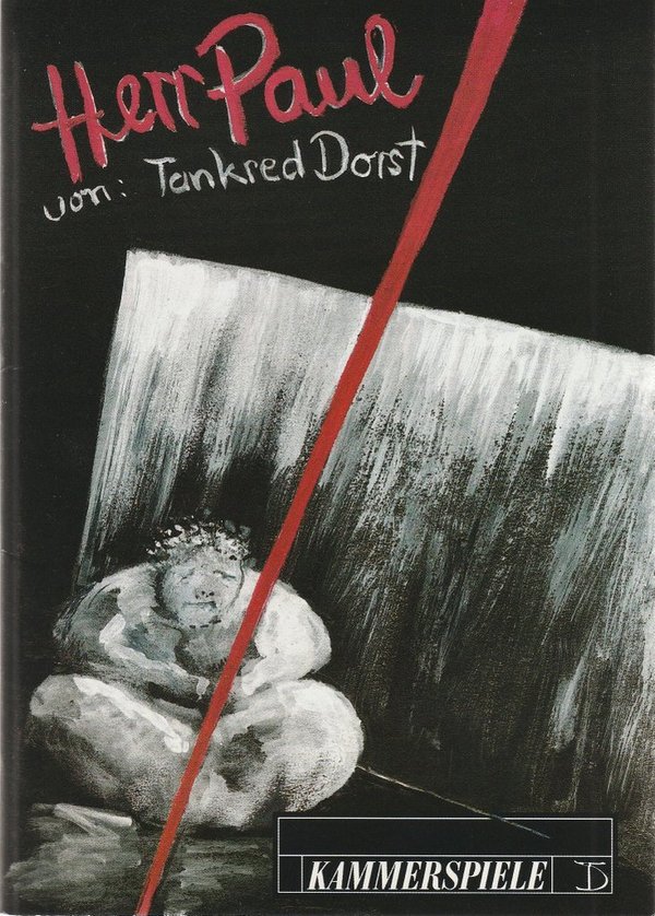 Programmheft Tankred Dorst HERR PAUL Kammerspiele Berlin 1994 N0107