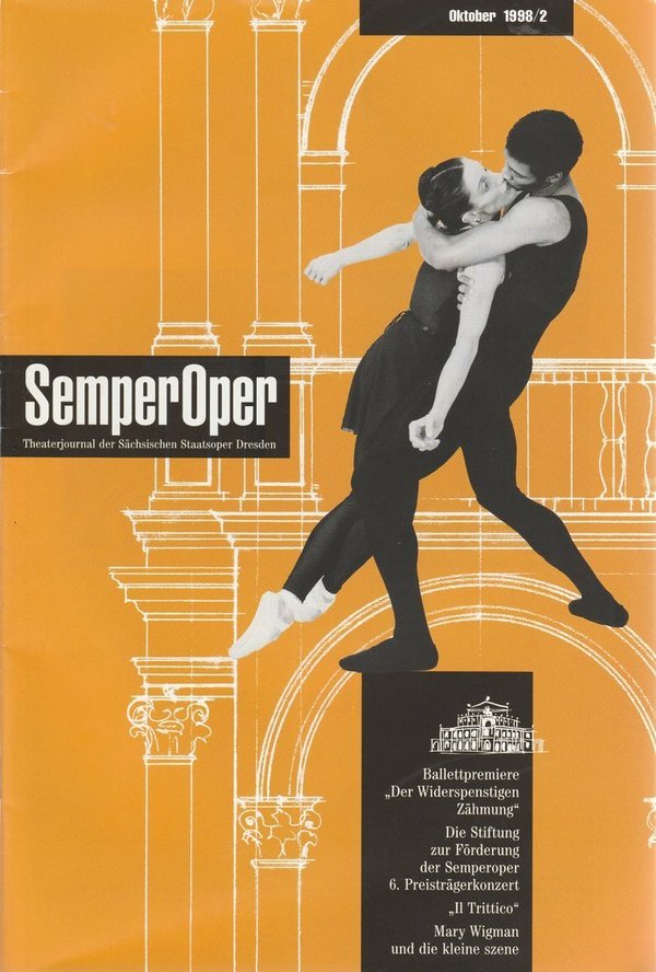 SemperOper Theaterjournal der Sächsischen Staatsoper Dresden Oktober 1998 / 2