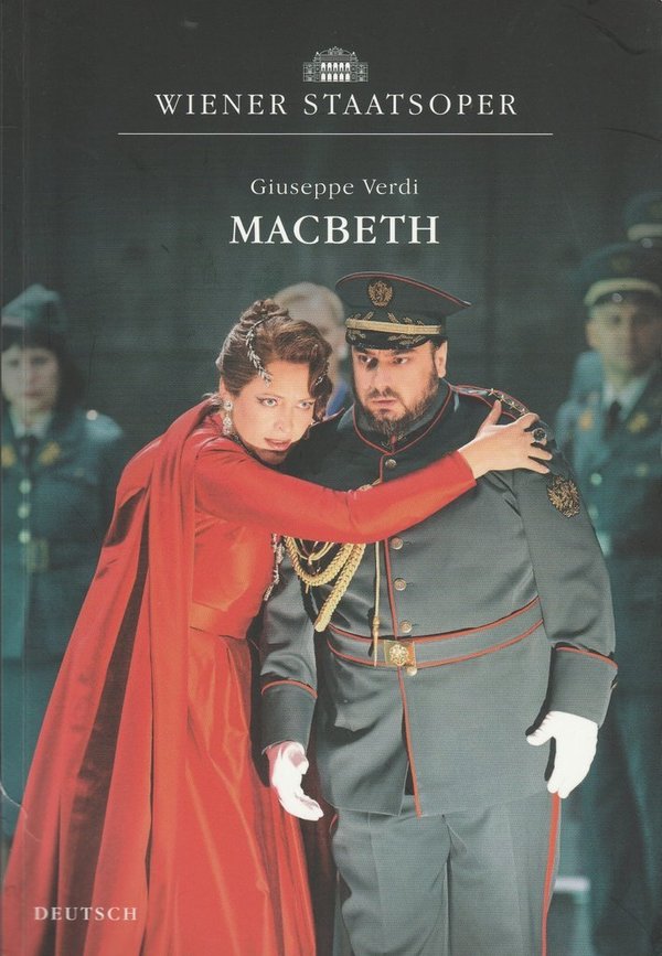 Programmheft Giuseppe Verdi MACBETH Wiener Staatsoper 2015