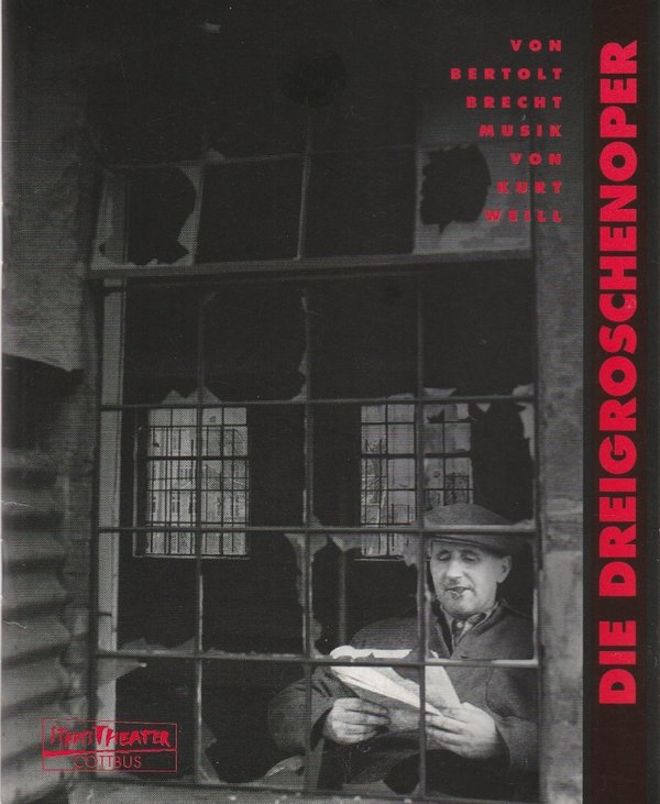 Programmheft Brecht / Weill DIE DREIGROSCHENOPER Staatstheater Cottbus 1994