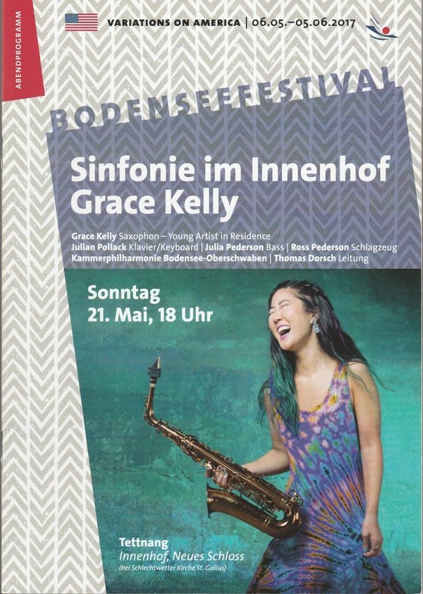 Programmheft SINFONIE IM INNEHOF GRACE KELLY Tettnang 2017 Bodenseefestival