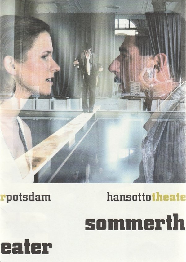 Programmheft Shakespeare WAS IHR WOLLT Potsdam Orangerie Sanssouci  2005