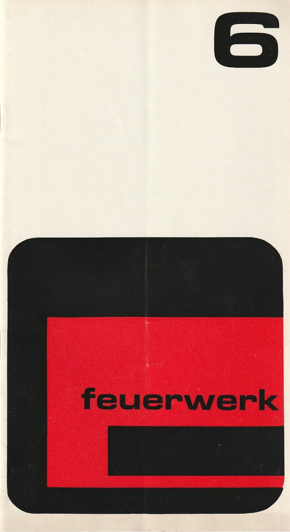 Programmheft Paul Burkhard FEUERWERK Landesbühne Esslingen 1975