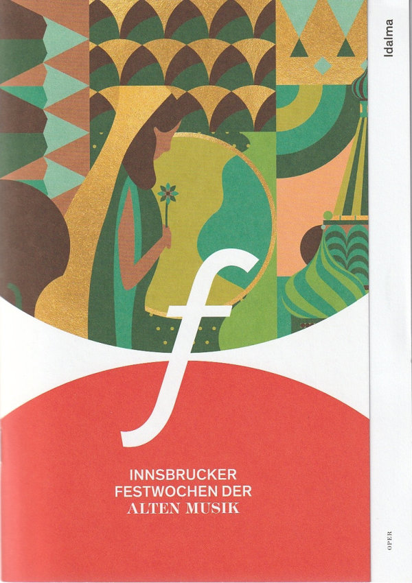 Programmheft Bernardo Pasquini IDALMA Innsbrucker Festwochen 2021