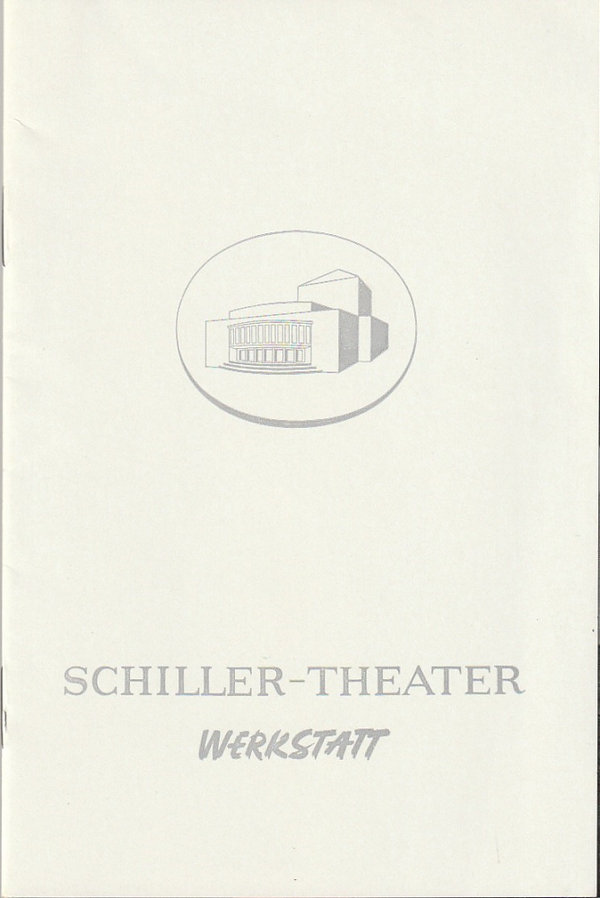 Programmheft Samuel Beckett  ENDSPIEL Schiller-Theater WERKSTATT 1968