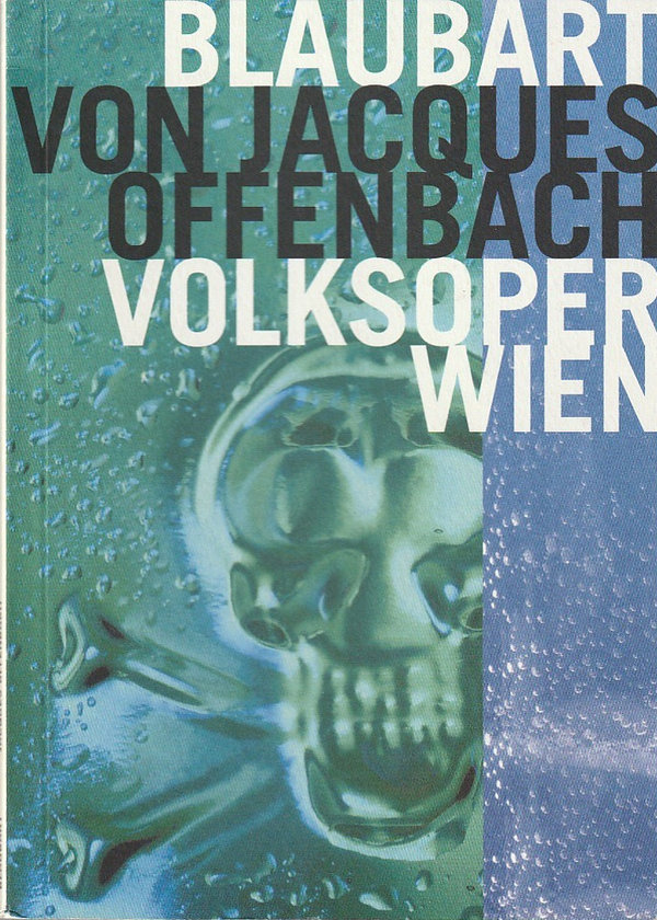Programmheft Jacques Offenbach BLAUBART Volksoper Wien 2000