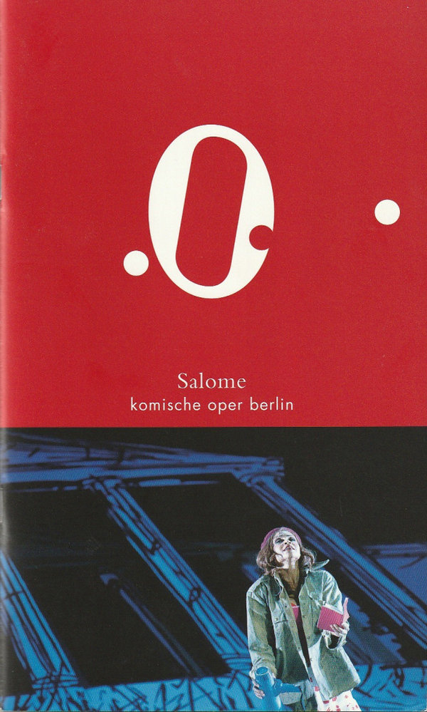 Programmheft Richard Strauss SALOME Komische Oper Berlin 2011