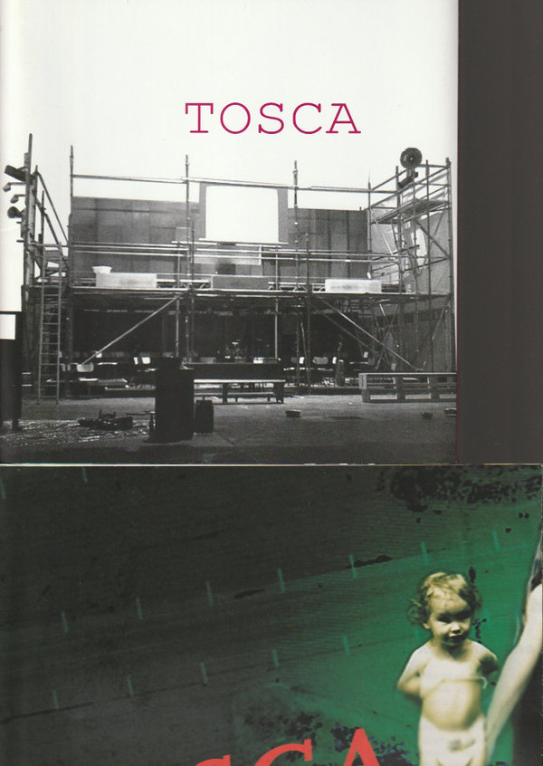 Programmheft Tarwater / Puccini TOSCA nach Sardou Volksbühne 2008
