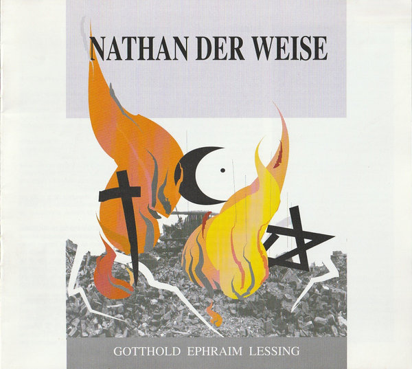 Programmheft Gotthold Ephraim Lessing NATHAN DER WEISE Annaberg 1996