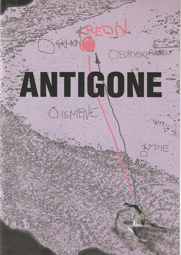 Programmheft Jean Anouilh ANTIGONE Eduard-von-Winterstein-Theater Annaberg 1998