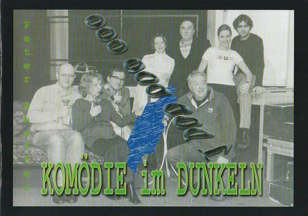 Programmheft Peter Shaffer KOMÖDIE IM DUNKELN Theater Annaberg 2002