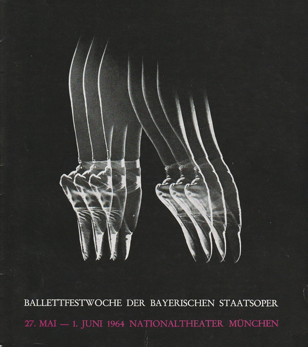 Programmheft BALLETTFESTWOCHE DER BAYERISCHEN STAATSOPER 1964