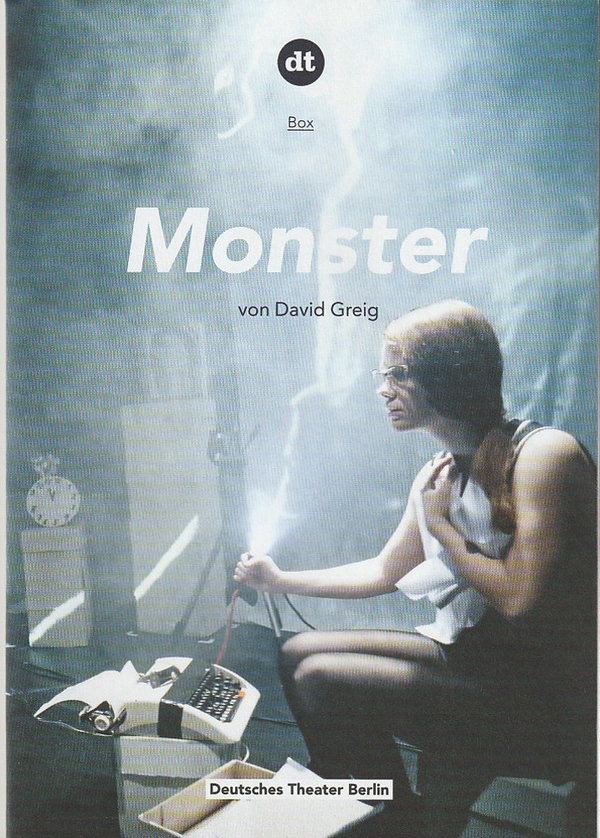 Programmheft David Greig MONSTER Deutsches Theater Berlin 2014