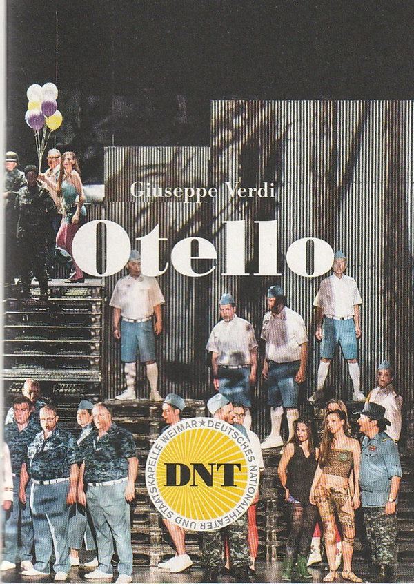Programmheft Giuseppe Verdi OTELLO Deutsches Nationaltheater Weimar 2017