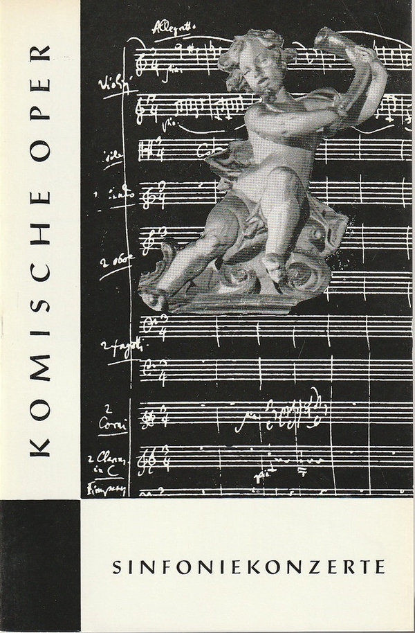 Programmheft 5. SINFONIEKONZERT ORCHESTER  KOMISCHE OPER 27. Februar 1964