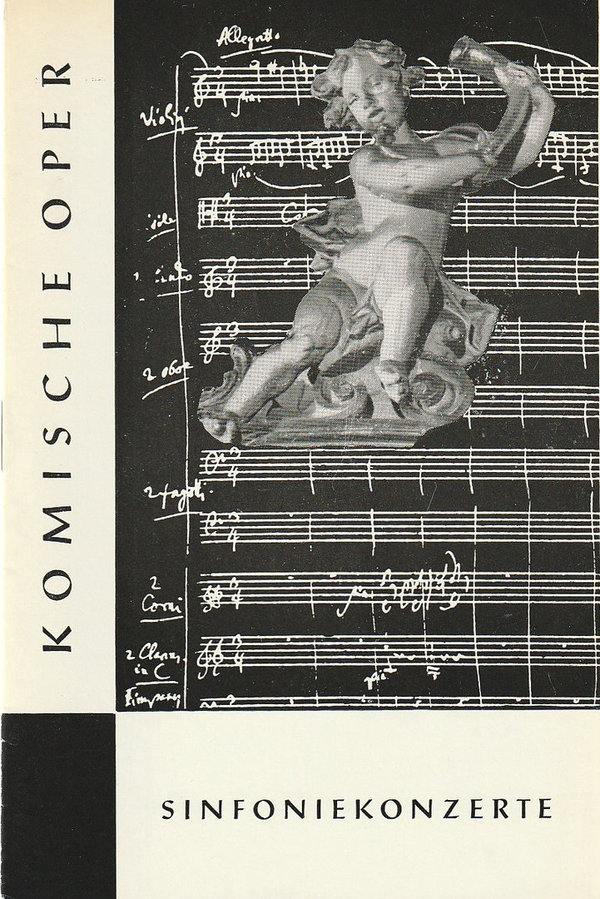 Programmheft 8. SINFONIEKONZERT ORCHESTER  KOMISCHE OPER 1964