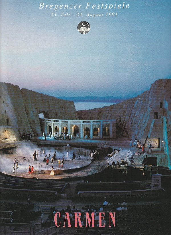 Programmheft Georges Bizet CARMEN Spiel auf dem See Bregenzer Festspiele 1991