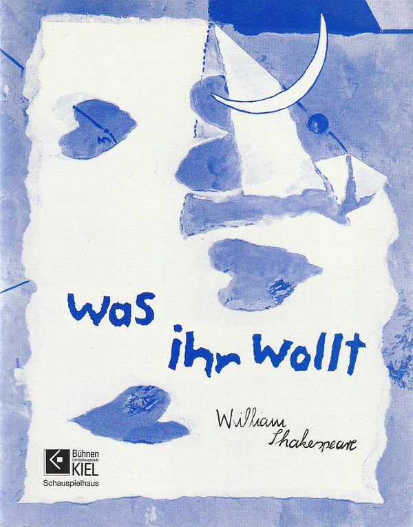 Programmheft William Shakespeare WAS IHR WOLLT Schauspielhaus Kiel 1991