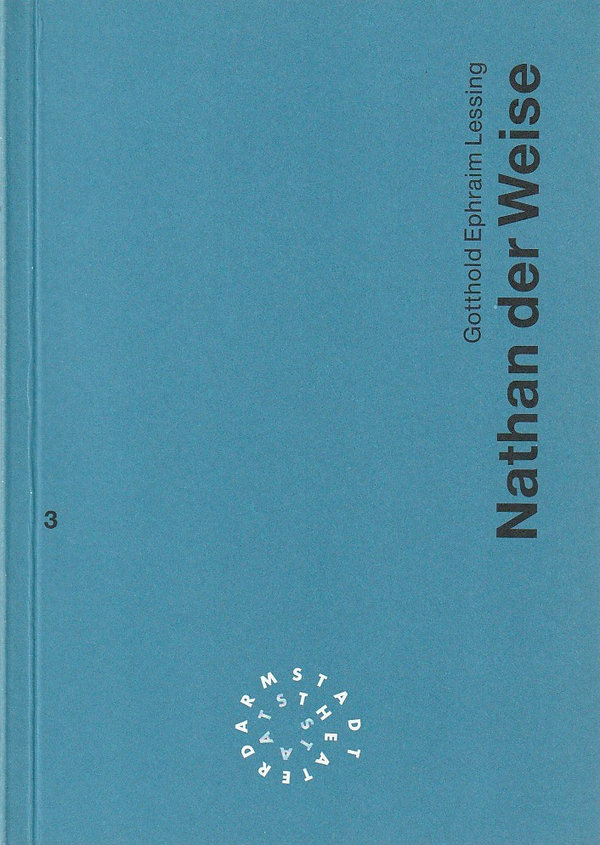 Programmheft Gotthold Ephraim Lessing NATHAN DER WEISE Darmstadt 1993