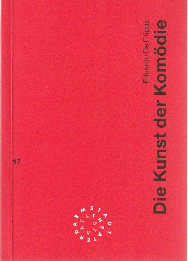 Programmheft Eduardo De Filippo DIE KUNST DER KOMÖDIE Darmstadt 1994